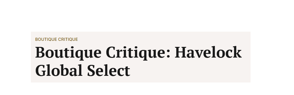 Boutique Critique